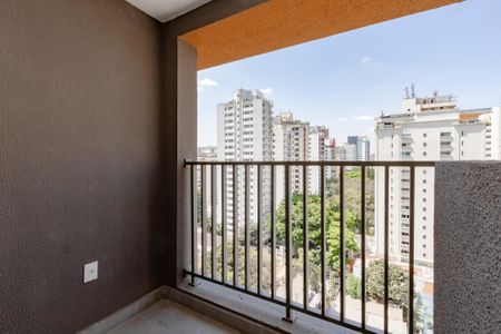 Studio à venda com 27m², 1 quarto e 1 vagaVaranda