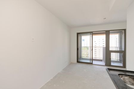 Studio à venda com 27m², 1 quarto e 1 vagaStudio