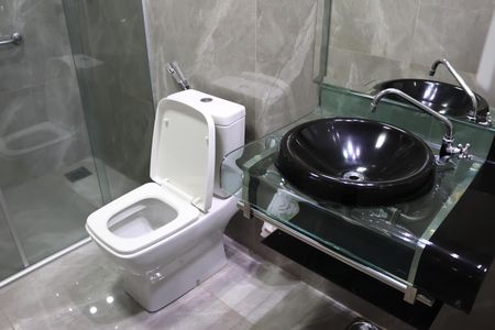 Casa para alugar com 460m², 4 quartos e 2 vagasBanheiro da Suíte