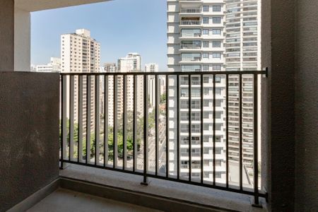 Varanda do Studio de kitnet/studio à venda com 1 quarto, 25m² em Cidade Monções, São Paulo