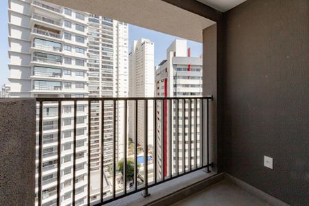 Varanda do Studio de kitnet/studio à venda com 1 quarto, 25m² em Cidade Monções, São Paulo