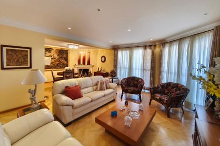 Sala de Estar de apartamento à venda com 5 quartos, 245m² em Jardim Proença, Campinas