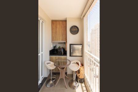 Varanda  de apartamento à venda com 3 quartos, 110m² em Vila Progresso, Campinas