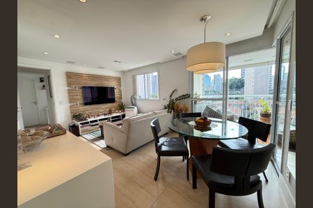Sala de Jantar de apartamento à venda com 2 quartos, 105m² em Vila Olímpia, São Paulo