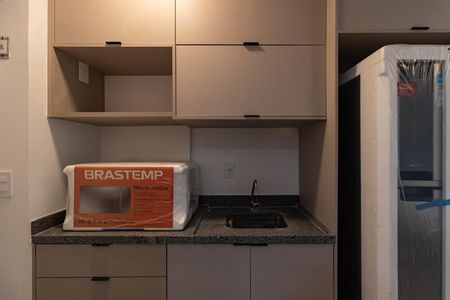 Studio à venda com 26m², 1 quarto e sem vaga Studio à venda com 26m², 1 quarto e sem vagaCozinha