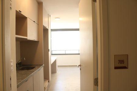Cozinha de kitnet/studio à venda com 1 quarto, 26m² em Perdizes, São Paulo