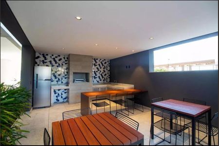 Apartamento para alugar com 45m², 1 quarto e 1 vaga Apartamento para alugar com 45m², 1 quarto e 1 vagaÁrea comum - Churrasqueira