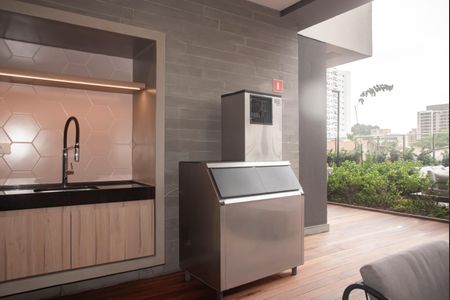 Studio para alugar com 27m², 1 quarto e sem vagaHall da área de lazer