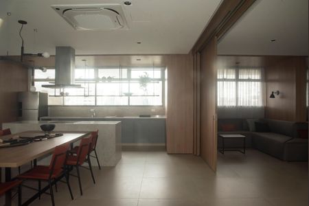 Studio para alugar com 27m², 1 quarto e sem vagaÁrea comum - Espaço gourmet