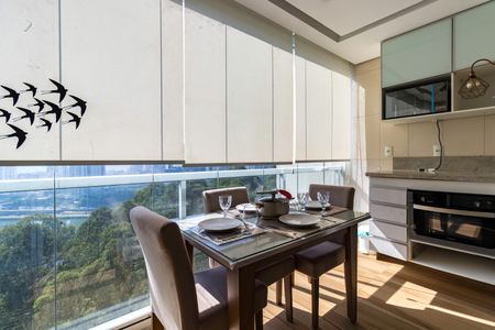 Varanda da Sala de apartamento para alugar com 1 quarto, 35m² em Real Parque, São Paulo