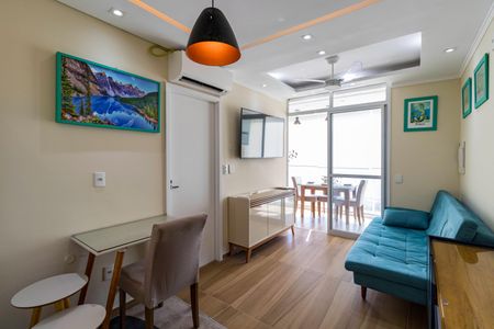 Sala de apartamento para alugar com 1 quarto, 35m² em Real Parque, São Paulo