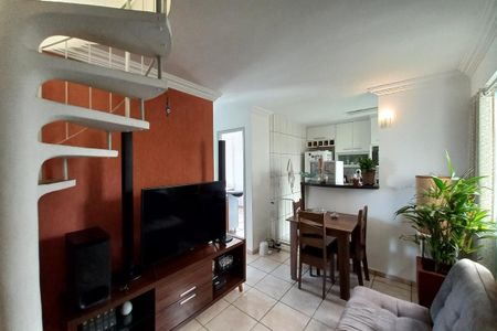 Sala de apartamento à venda com 2 quartos, 65m² em São Bernardo, Campinas