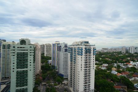 Vista da Varanda de apartamento à venda com 2 quartos, 138m² em Barra da Tijuca, Rio de Janeiro