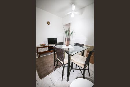 Sala de Jantar de apartamento para alugar com 2 quartos, 75m² em Vila Caiçara, Praia Grande