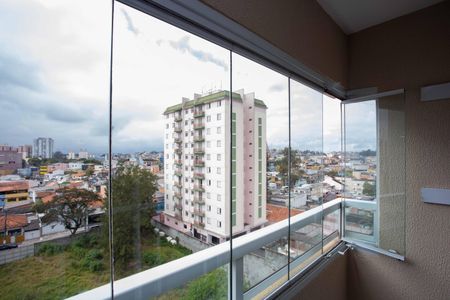 Varanda da Sala de apartamento à venda com 2 quartos, 46m² em Centro, Diadema