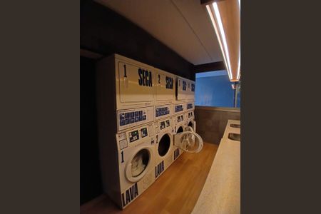 Área comum de kitnet/studio à venda com 1 quarto, 24m² em Santo Amaro, São Paulo