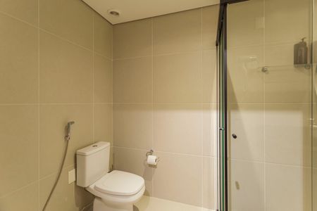 Studio para alugar com 29m², 1 quarto e sem vaga Studio para alugar com 29m², 1 quarto e sem vagaBanheiro