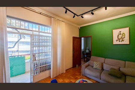 Sala de apartamento para alugar com 3 quartos, 140m² em Sion, Belo Horizonte