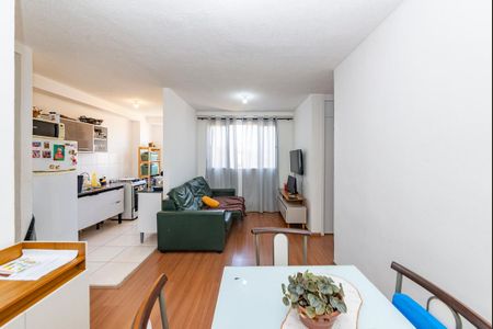 Sala de apartamento à venda com 2 quartos, 52m² em Diamante, Belo Horizonte