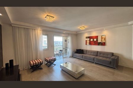 Sala de apartamento à venda com 2 quartos, 97m² em Vila Bastos, Santo André