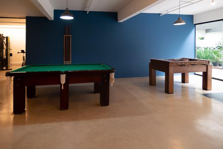 Apartamento para alugar com 35m², 1 quarto e sem vaga Apartamento para alugar com 35m², 1 quarto e sem vagaÁrea comum - Sala de Jogos