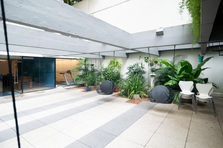 Apartamento para alugar com 35m², 1 quarto e sem vaga Apartamento para alugar com 35m², 1 quarto e sem vagaÁrea comum - Churrasqueira