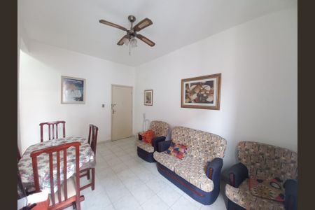 Sala de apartamento para alugar com 1 quarto, 50m² em Itararé, São Vicente