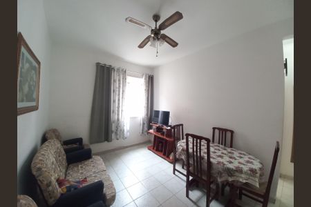 Sala de apartamento para alugar com 1 quarto, 50m² em Itararé, São Vicente