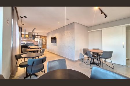 Apartamento à venda com 28m², 1 quarto e sem vagaÁrea comum - Salão de festas