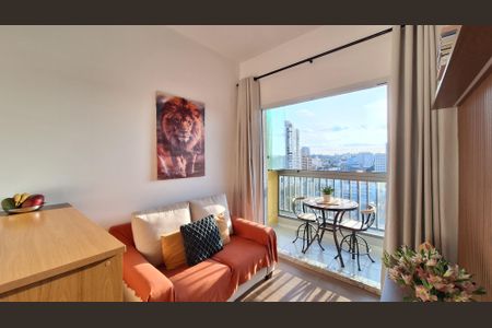 Sala de apartamento à venda com 1 quarto, 28m² em Água Branca, São Paulo