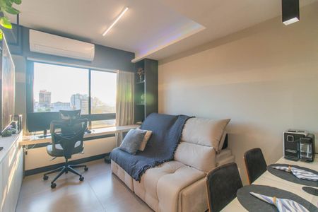 Sala de apartamento para alugar com 1 quarto, 45m² em Azenha, Porto Alegre