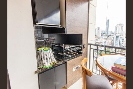 Varanda da Sala de apartamento à venda com 3 quartos, 74m² em Vila Regente Feijó, São Paulo