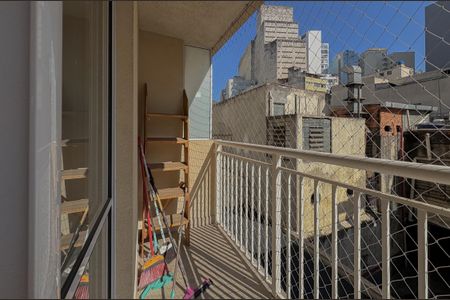 Studio à venda com 31m², 1 quarto e sem vagaVaranda