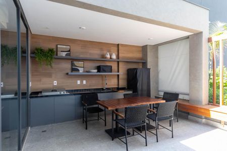 Studio para alugar com 28m², 1 quarto e sem vagaÁrea comum - Churrasqueira