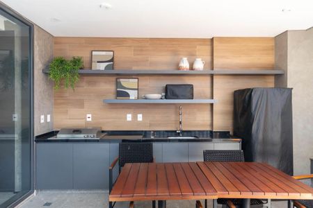 Studio para alugar com 28m², 1 quarto e sem vagaÁrea comum - Churrasqueira