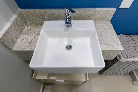 Studio para alugar com 28m², 1 quarto e sem vagaBanheiro