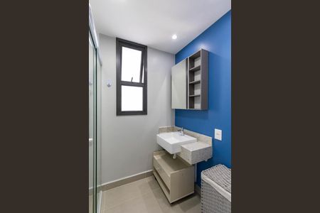 Studio para alugar com 28m², 1 quarto e sem vagaBanheiro