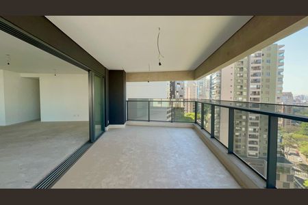 Varanda gourmet de apartamento à venda com 4 quartos, 195m² em Sumarezinho, São Paulo