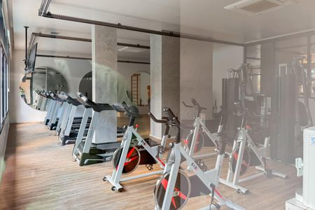 Apartamento à venda com 38m², 1 quarto e 1 vaga Apartamento à venda com 38m², 1 quarto e 1 vagaÁrea comum - Academia