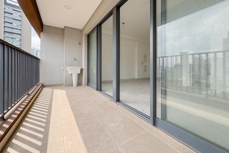 Varanda do Studio de apartamento à venda com 1 quarto, 38m² em Paraíso, São Paulo