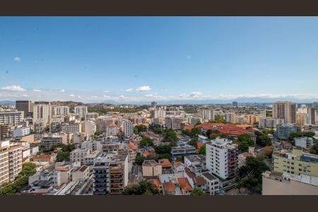Sala Varanda Vista de apartamento à venda com 2 quartos, 74m² em Tijuca, Rio de Janeiro