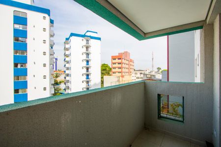 Varanda da sala de apartamento para alugar com 3 quartos, 106m² em Vila Gilda, Santo André
