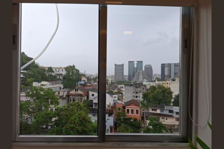 Vista  de apartamento à venda com 1 quarto, 17m² em Glória, Rio de Janeiro