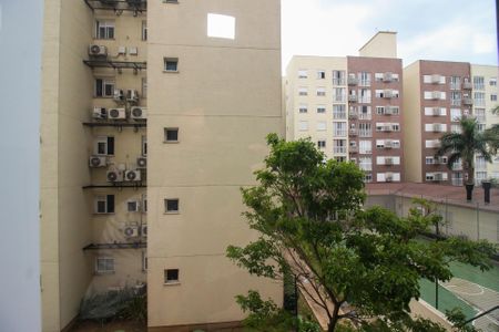 Vista da Sala de apartamento à venda com 2 quartos, 58m² em Vila Nova, Porto Alegre