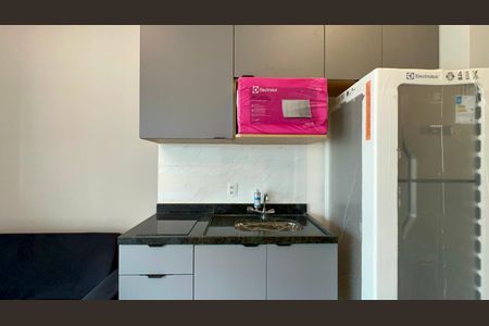 Studio para alugar com 25m², 1 quarto e sem vaga Studio para alugar com 25m², 1 quarto e sem vagaCozinha