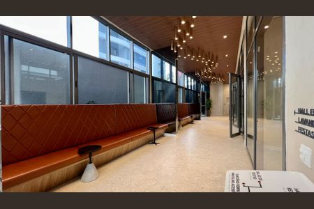 Studio para alugar com 25m², 1 quarto e sem vaga Studio para alugar com 25m², 1 quarto e sem vagaHall de entrada