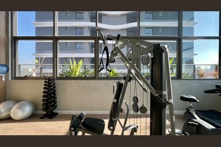 Studio para alugar com 25m², 1 quarto e sem vaga Studio para alugar com 25m², 1 quarto e sem vagaÁrea comum - Academia