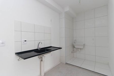 Apartamento à venda com 37m², 2 quartos e 1 vagaCozinha e Área de Serviço