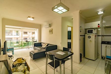 Sala de apartamento para alugar com 1 quarto, 62m² em Vila Nova Conceição, São Paulo