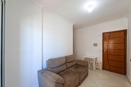 Sala de apartamento para alugar com 1 quarto, 42m² em Caiçara, Praia Grande